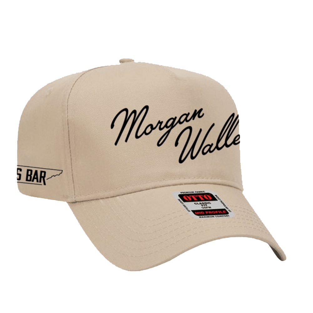 Morgan Wallen Hat Morgan Wallen Khaki Cursive Hat Top Father's Day Gifts Morgan Wallen Hat Morgan Wallen Khaki Cursive Hat Top Father's Day Gifts