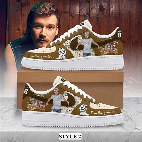Morgan Wallen I'm The Problem Air Forces Nike Shoes Gifts For Music Lovers