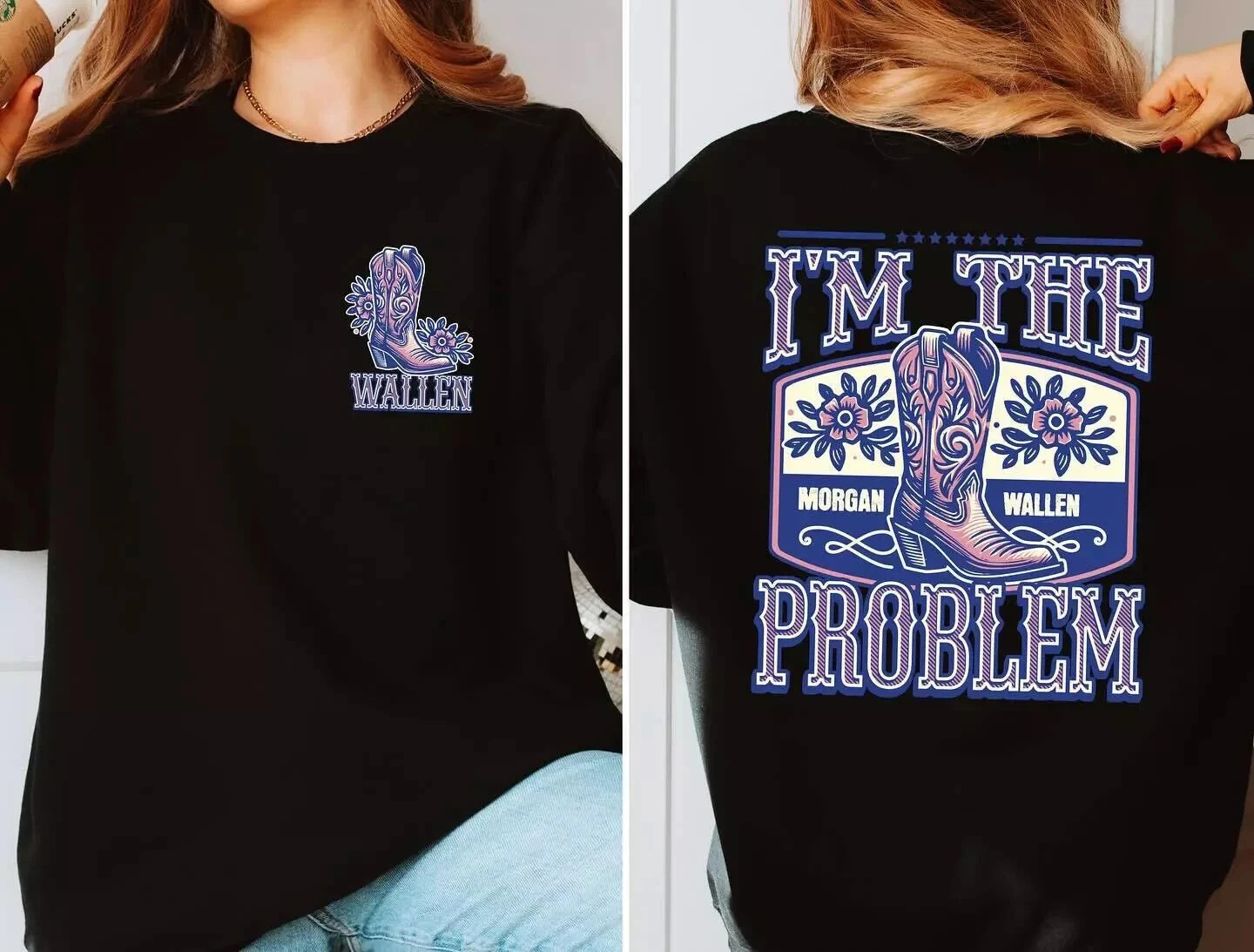 Morgan Wallen Im The Problem Tour 2025 T-Shirt Gifts For Music Fans