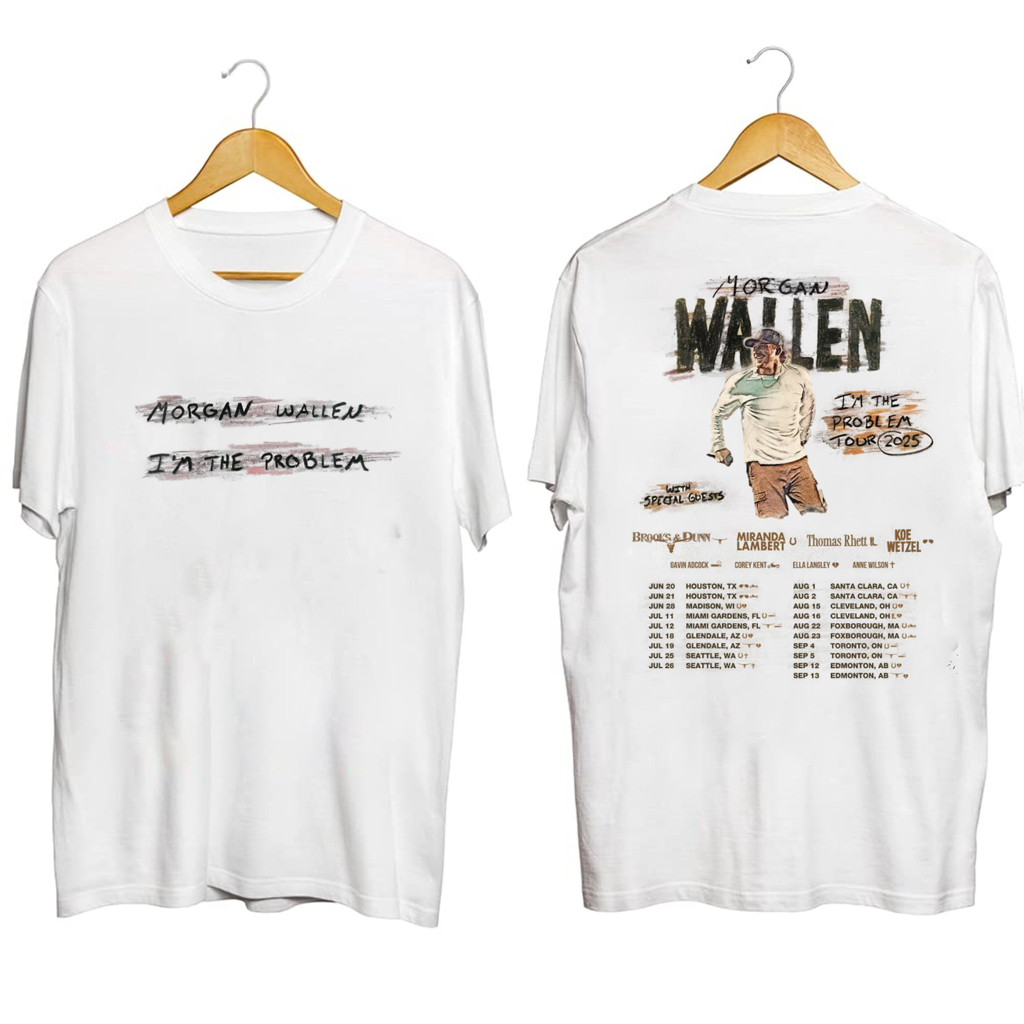 Morgan Wallen I'm The Problem Tour Shirt Morgan Wallen Merch Christmas Gift Ideas For Him Morgan Wallen I'm The Problem Tour Shirt Morgan Wallen Merch Christmas Gift Ideas For Him