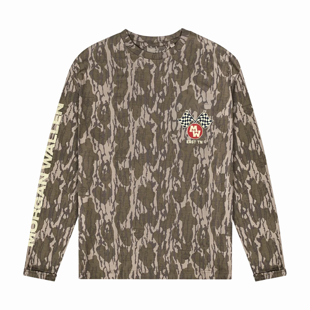 Morgan Wallen Merch East TN Camo Long Sleeve Shirt Great Gift For Morgan Wallen Lovers