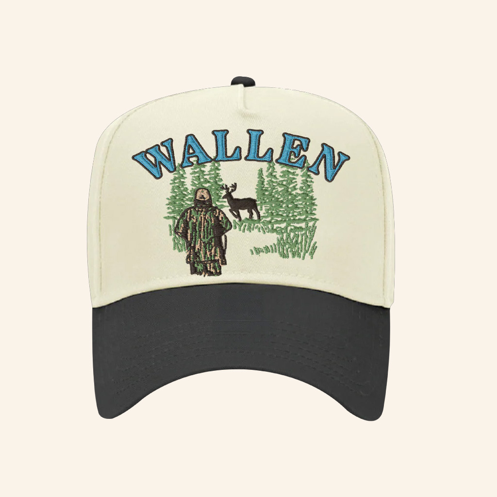 Morgan Wallen Merch Embroidered Wallen Hunting Hat Best Christmas Gifts For Dad