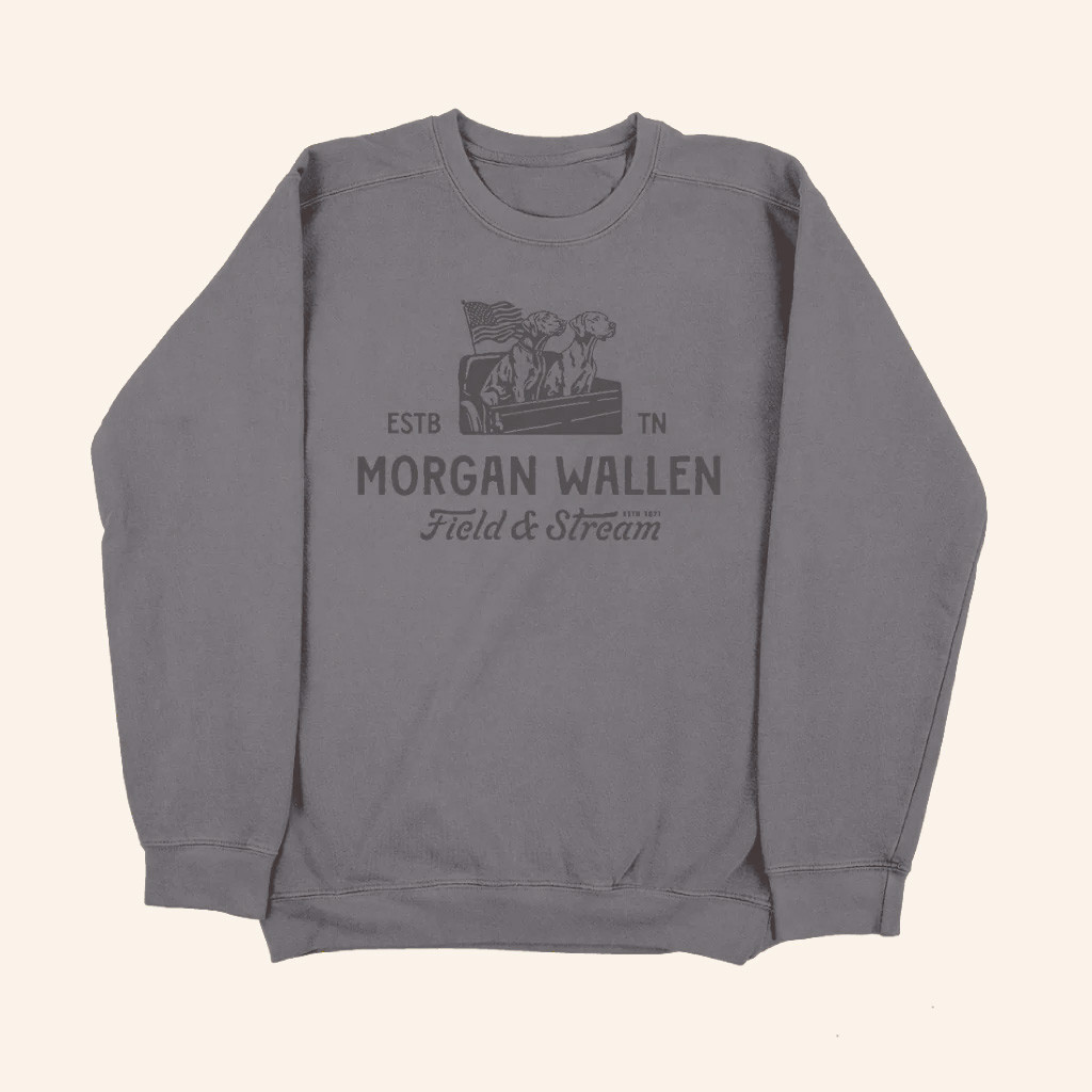Morgan Wallen Merch Field And Stream Sweatshirt Gift Ideas For Music Lovers Morgan Wallen Merch Field And Stream Sweatshirt Gift Ideas For Music Lovers