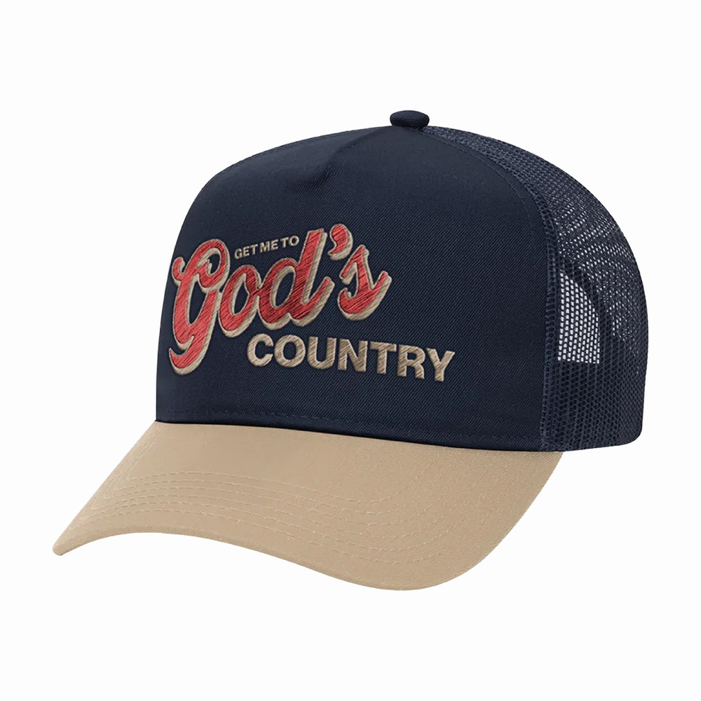 Morgan Wallen Merch Get Me To Gods Country Trucker Hat Morgan Walllen Cap Best Gift For Him