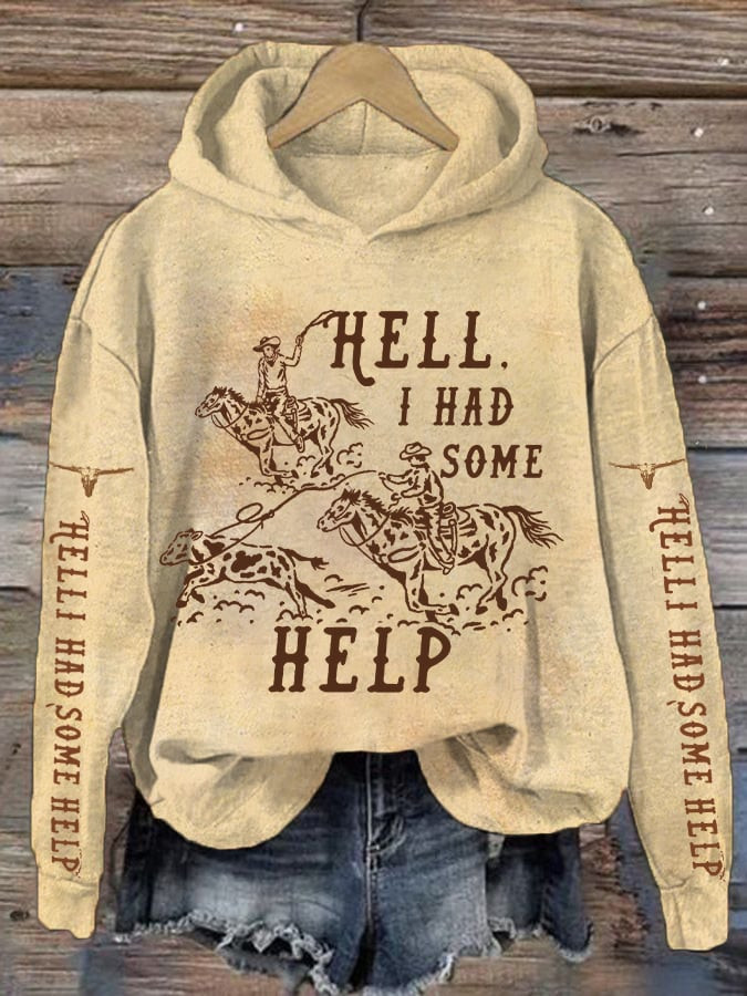 Morgan Wallen Merch Hell I Had Some Help Hoodie Unique Gifts For Girlfriend