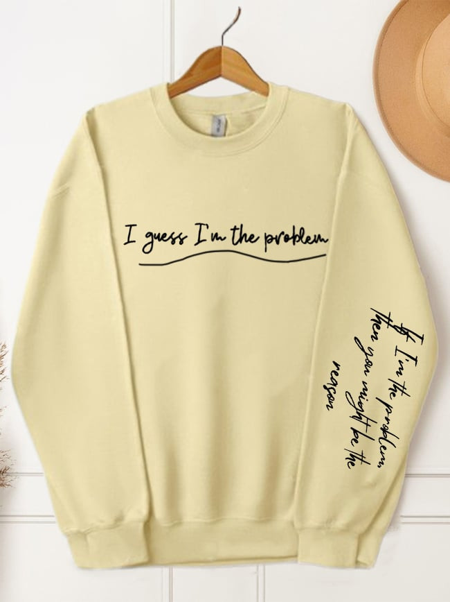 Morgan Wallen Merch I Guess I'm The Problem Sweatshirt Music Apparel Gifts For Mom