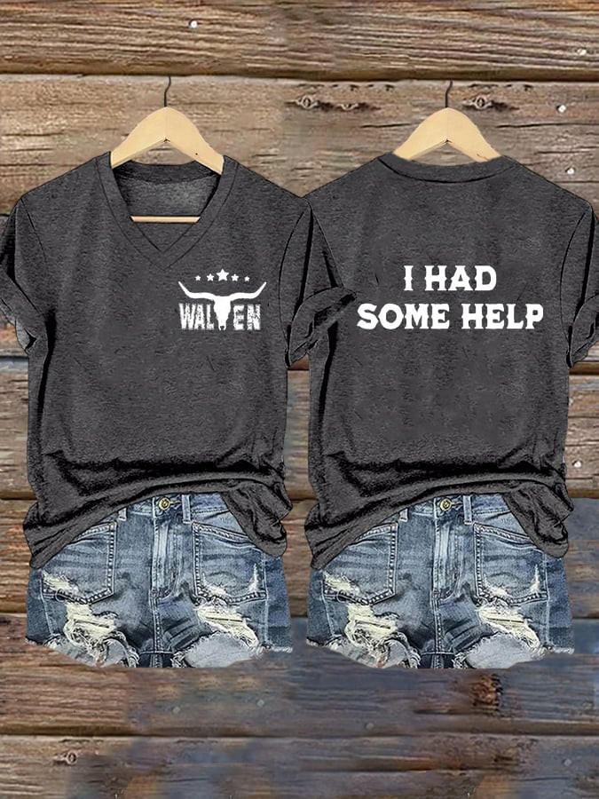 Morgan Wallen Merch I Had Some Had V-Neck Shirt Gift Ideas For Music Enthusiasts