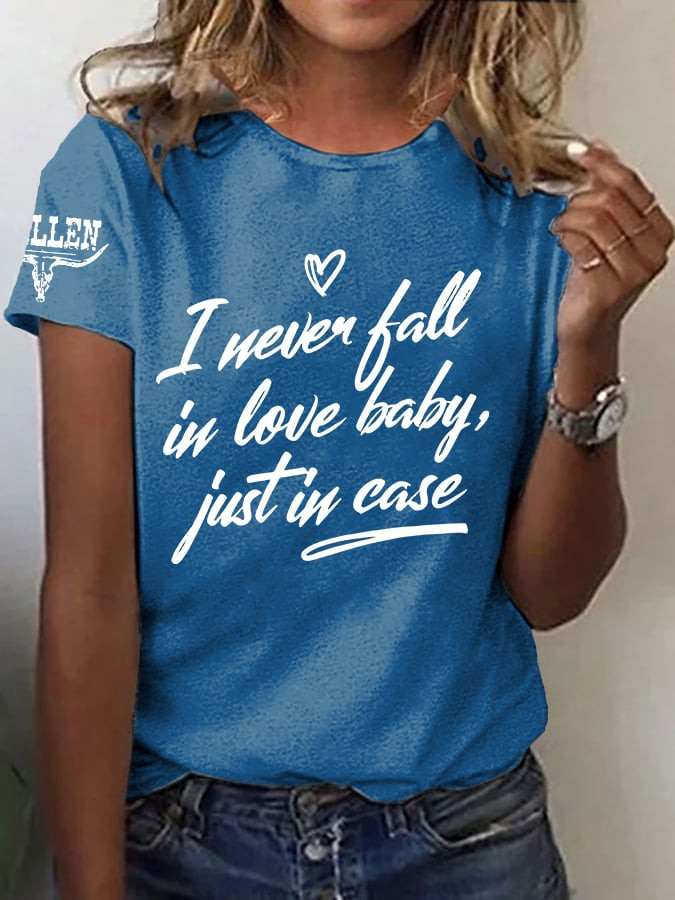 Morgan Wallen Merch I Never Fall T-Shirt Unique Gifts For Music Fans