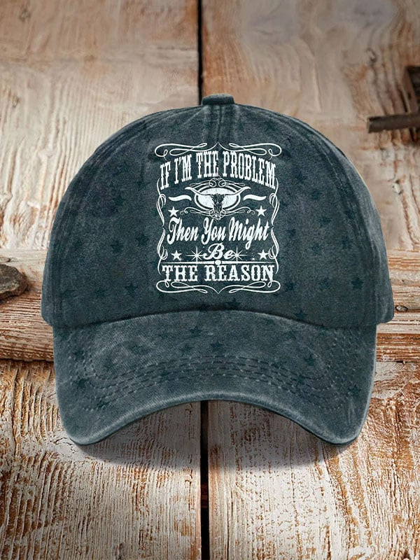 Morgan Wallen Merch If I'm The Problem Hat Music Cap Unique Gift Ideas For Him