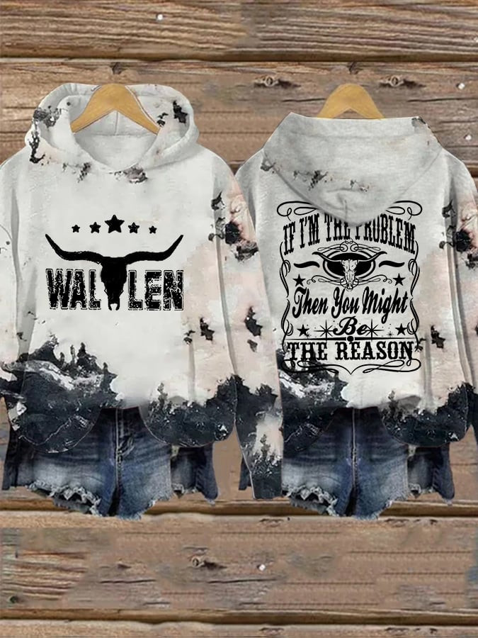 Morgan Wallen Merch If I'm The Problem Hoodie Gifts For Music Enthusiasts