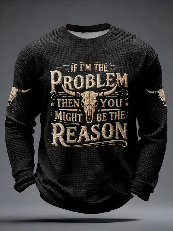 Morgan Wallen Merch If I'm The Problem Long Sleeve Shirt Music Apparel Husband Gifts