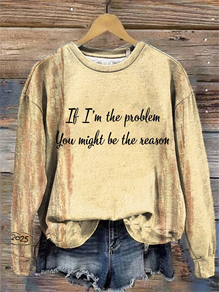 Morgan Wallen Merch If I'm The Problem Sweatshirt Sisters Present Ideas
