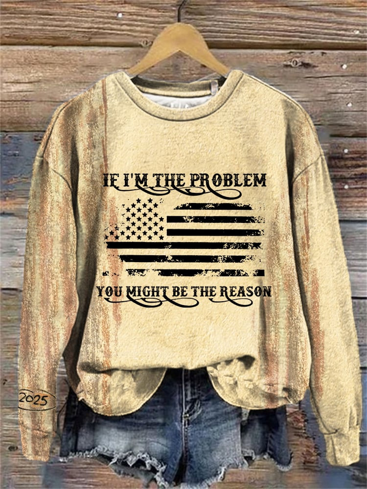 Morgan Wallen Merch If I'm The Problem Sweatshirt Trendy Clothing Gift For Women