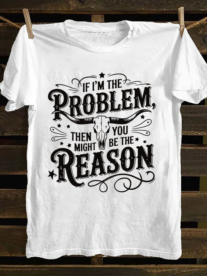 Morgan Wallen Merch If I'm The Problem T-Shirt Gift Ideas For Best Friends
