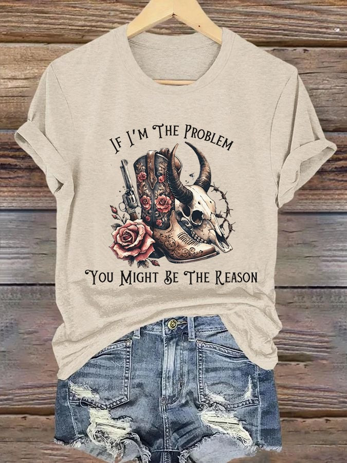 Morgan Wallen Merch If I'm The Problem T-Shirt Morgan Wallen Clothing Line