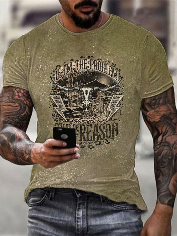 Morgan Wallen Merch If I'm The Problem T-Shirt Music Album Tee Cool Gift For Him