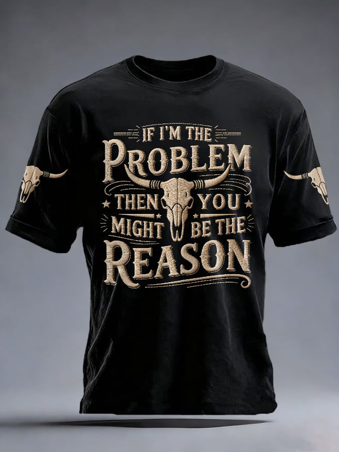 Morgan Wallen Merch If I'm The Problem T-Shirt Music Lyrics Shirt Cool Gift For Him