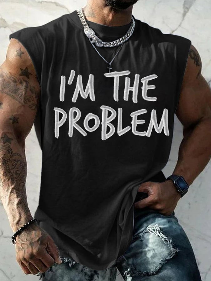 Morgan Wallen Merch If I'm The Problem Tank Top Best Gifts For Morgan Wallen Lovers