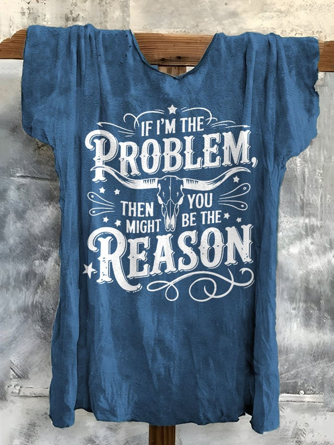 Morgan Wallen Merch If There's A Problem V-Neck Shirt Morgan Wallen Clothing Gift Ideas