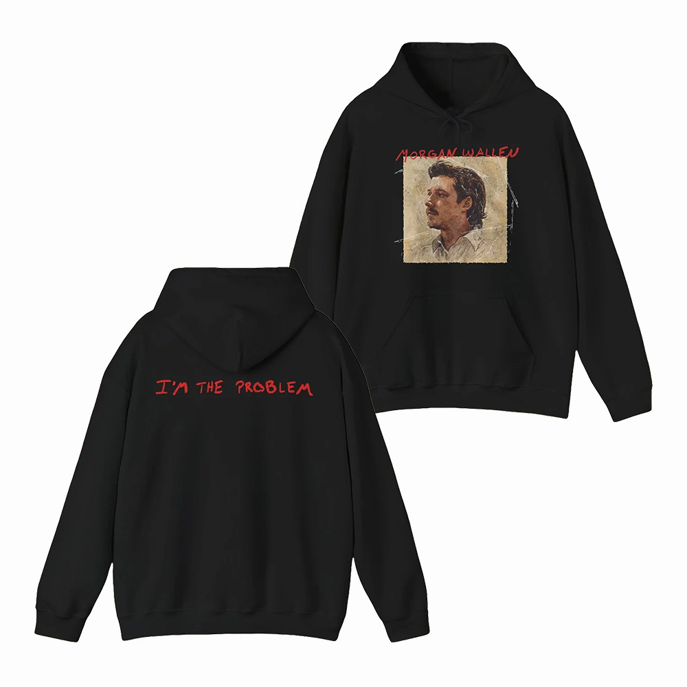 Morgan Wallen Merch I'm The Problem Album Cover Hoodie Good Gift For Music Lovers