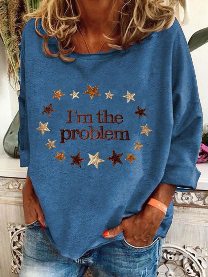 Morgan Wallen Merch I'm The Problem Sweatshirt Best Presents For Women