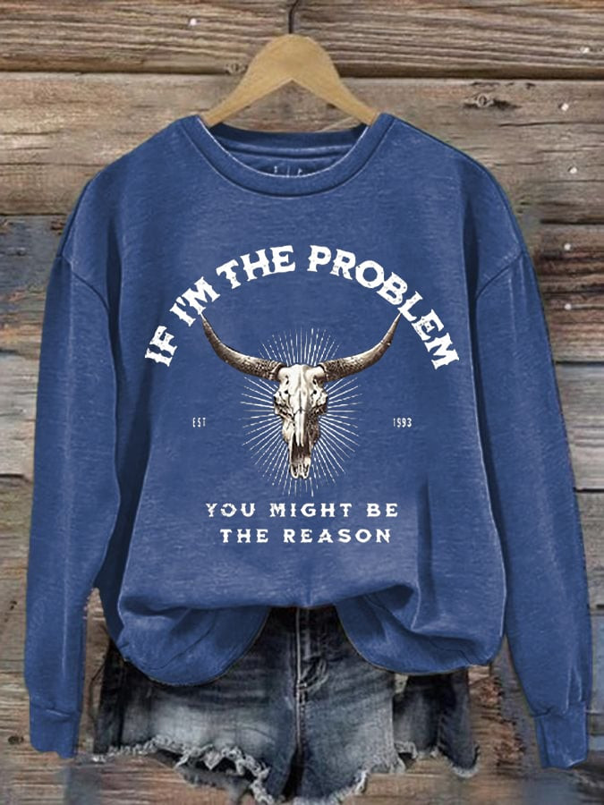 Morgan Wallen Merch I'm The Problem Sweatshirt Morgan Wallen Lover Present