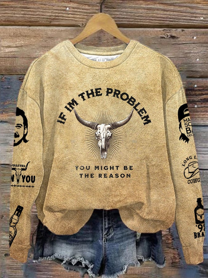 Morgan Wallen Merch I'm The Problem Sweatshirt Unique Gifts For Music Lovers