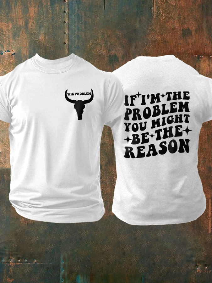 Morgan Wallen Merch I'm The Problem T-Shirt Great Gifts For Boyfriend