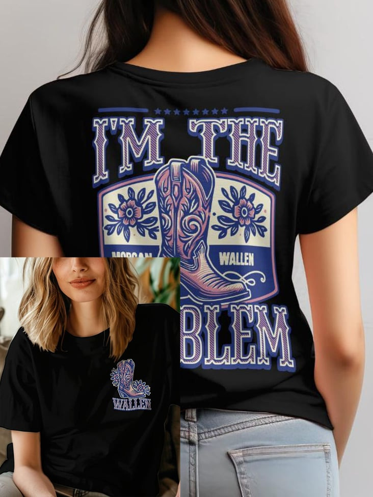 Morgan Wallen Merch I'm The Problem T-Shirt Music Tee Gifts For Friends