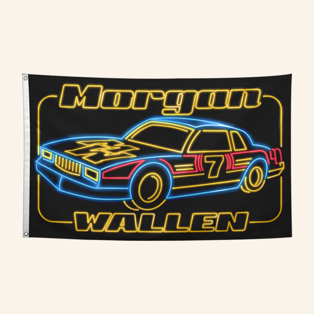 Morgan Wallen Merch I'm The Problem Tour Flag Indoor Outdoor Decor Morgan Wallen Merch I'm The Problem Tour Flag Indoor Outdoor Decor