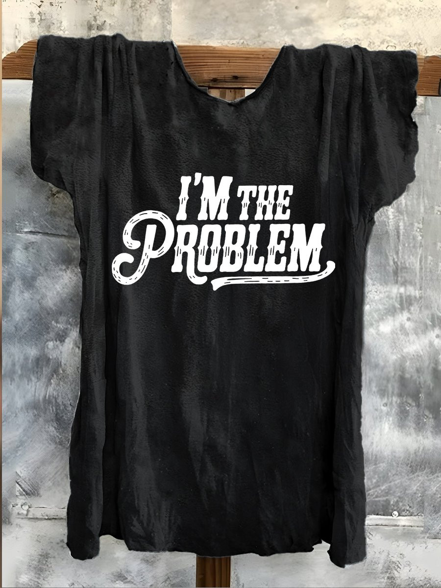 Morgan Wallen Merch I'm The Problem V-Neck Shirt Country Music Shirt Gifts For Mother