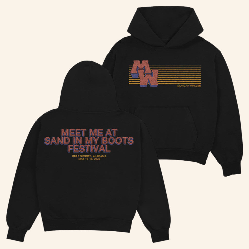 Morgan Wallen Merch Meet Me At Sand In My Boots Hoodie Gifts For Music Lovers Morgan Wallen Merch Meet Me At Sand In My Boots Hoodie Gifts For Music Lovers