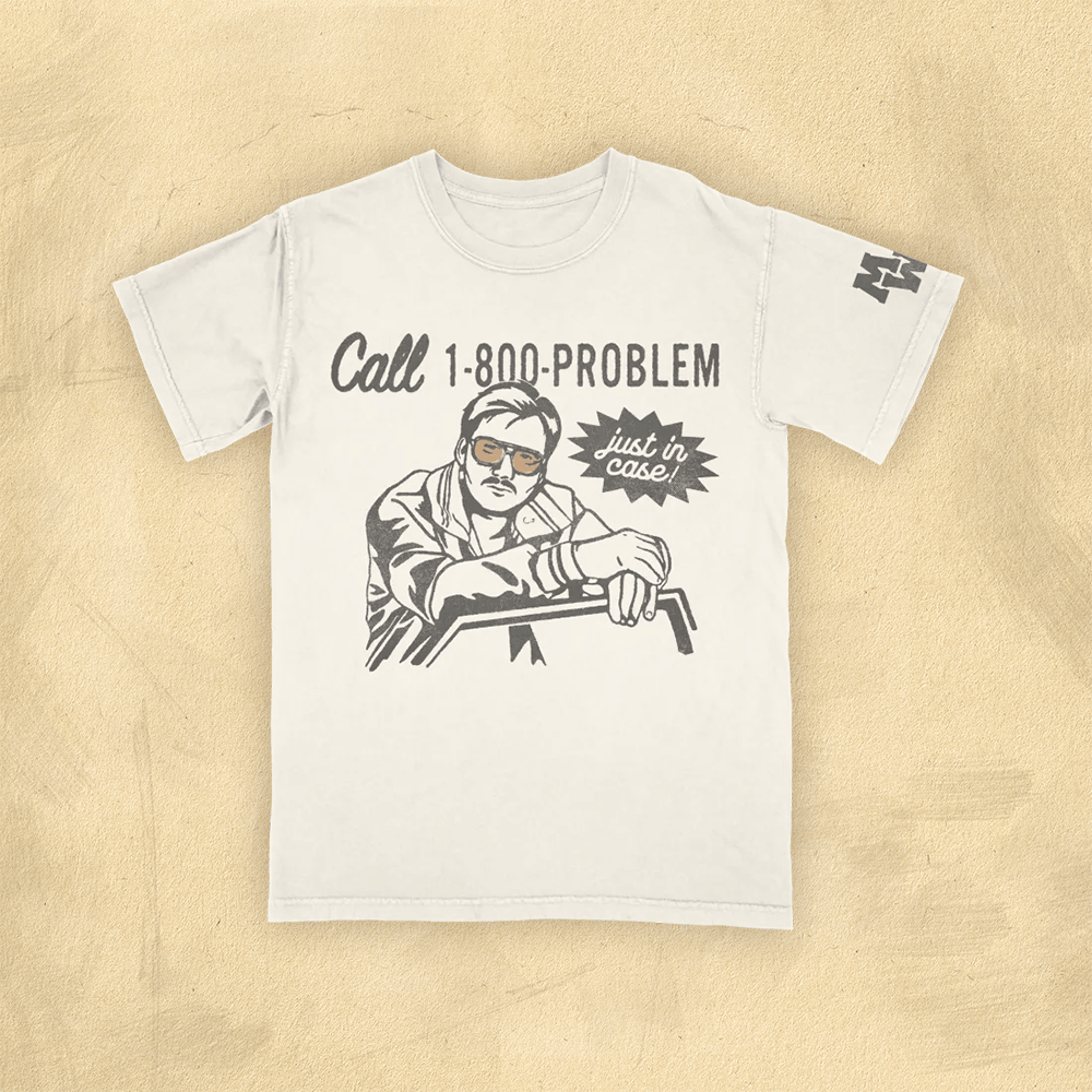 Morgan Wallen Merch Morgan Wallen Shirt Call 1-800-Problem Just In Case T-Shirt Fans Gifts