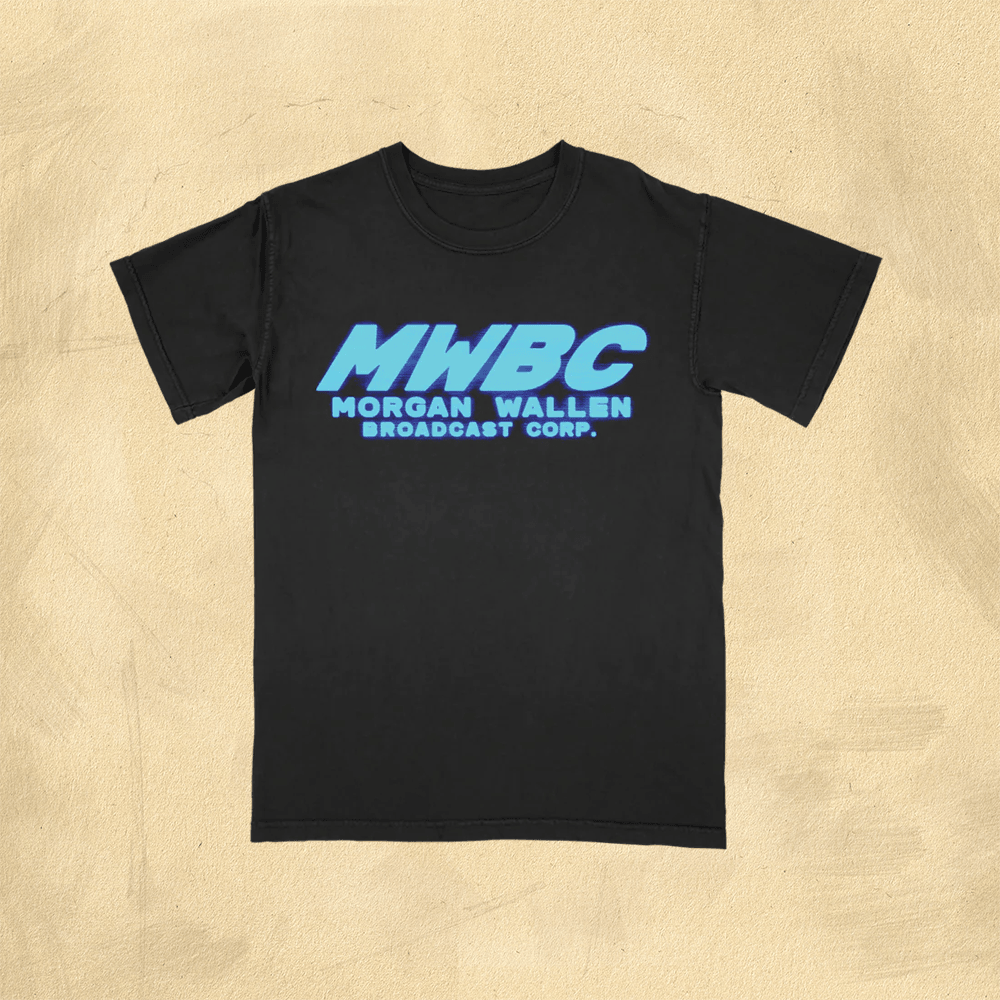 Morgan Wallen Merch Morgan Wallen Shirt MW Broadcast Corp T-Shirt Father'sDay Present Ideas
