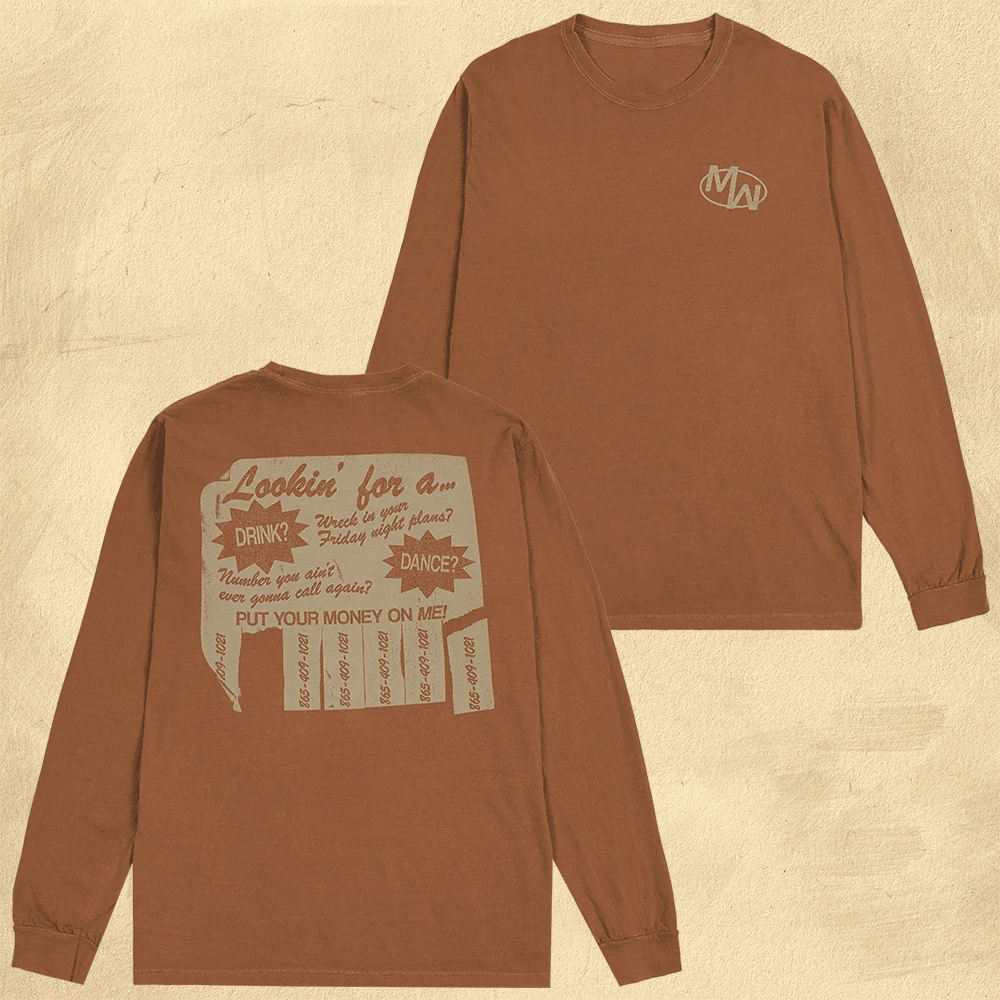 Morgan Wallen Merch Morgan Wallen Shirt MW Lookin Long Sleeve Shirt First Fathers Day Gift Ideas Morgan Wallen Merch Morgan Wallen Shirt MW Lookin Long Sleeve Shirt First Fathers Day Gift Ideas