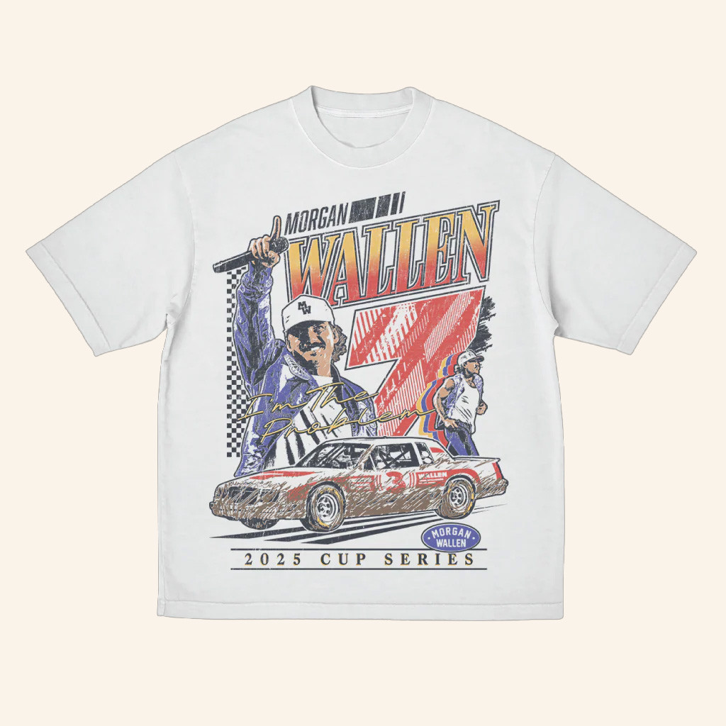 Morgan Wallen Merch Racing Cup Series T-Shirt Christmas Present For Dad Morgan Wallen Merch Racing Cup Series T-Shirt Christmas Present For Dad