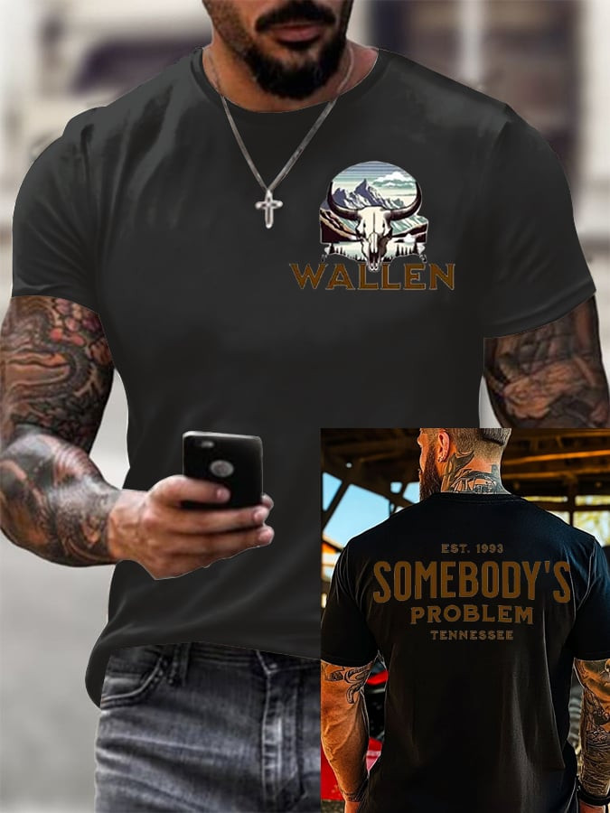 Morgan Wallen Merch Somebody's Problem 2025 Tour T-Shirt Country Music Shirt Boyfriend Gifts