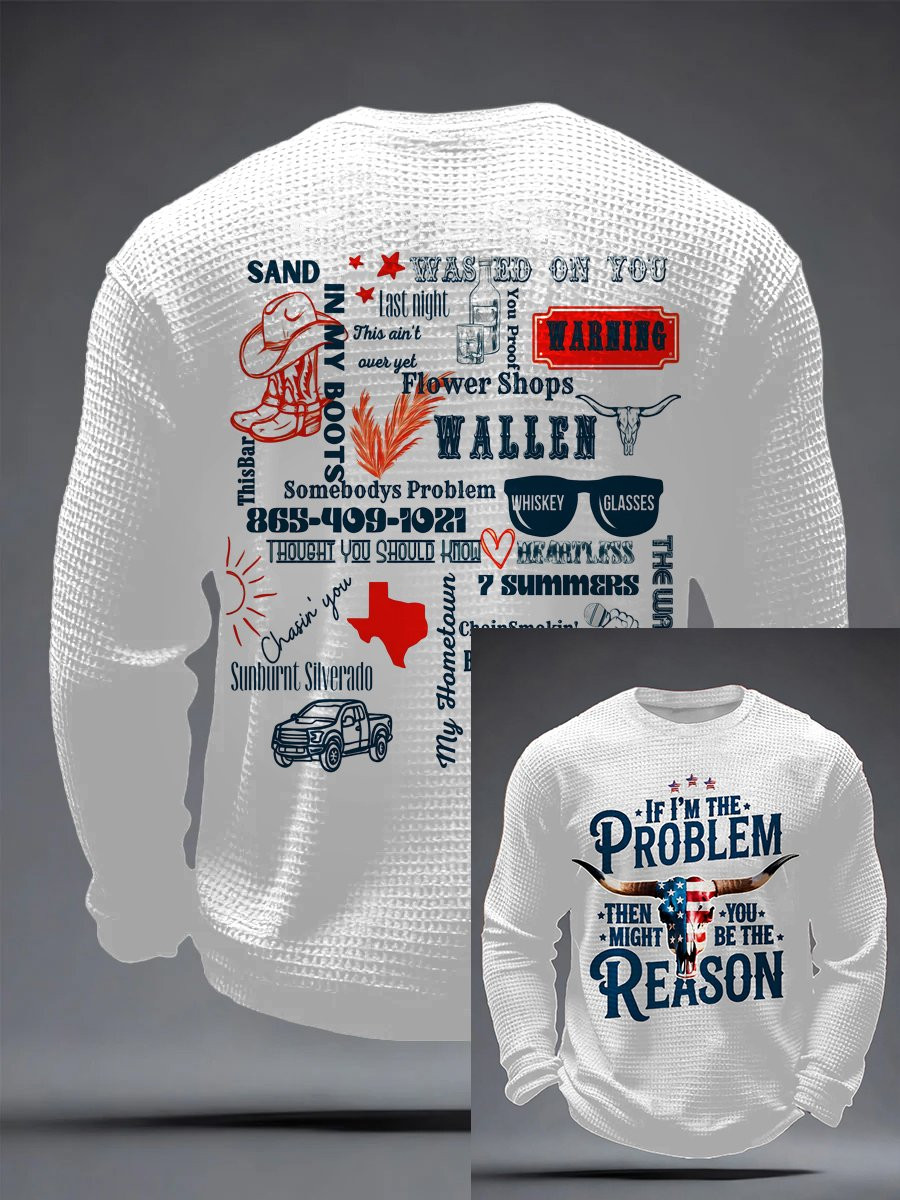 Morgan Wallen Merch Then You Might Be The Reason Long Sleeve Shirt Best Gifts For Husband