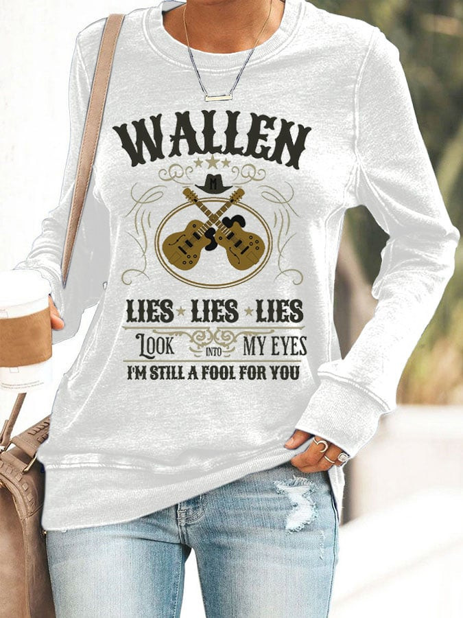 Morgan Wallen Merch Western Country Music Sweatshirt Music Apparel Gifts For Mother