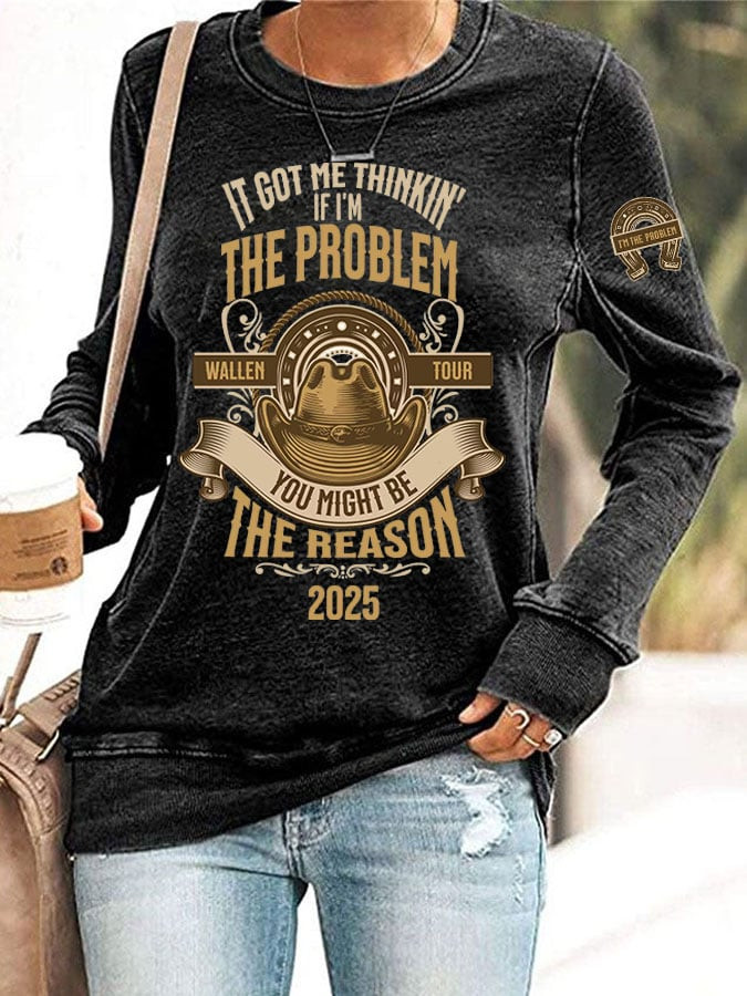 Morgan Wallen Merch You Might Be The Reason Est 1993 Sweatshirt Birthday Gifts For Sister