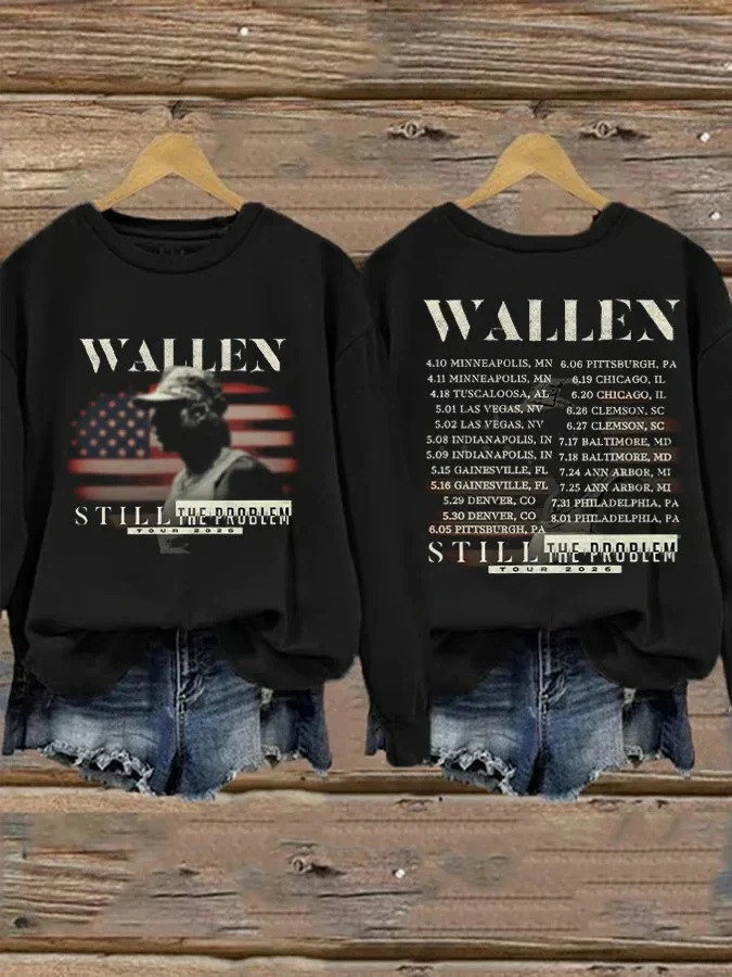 Morgan Wallen Music Tour 2026 Sweatshirt Morgan Wallen Graphic Clothing Gift For Concert Lover