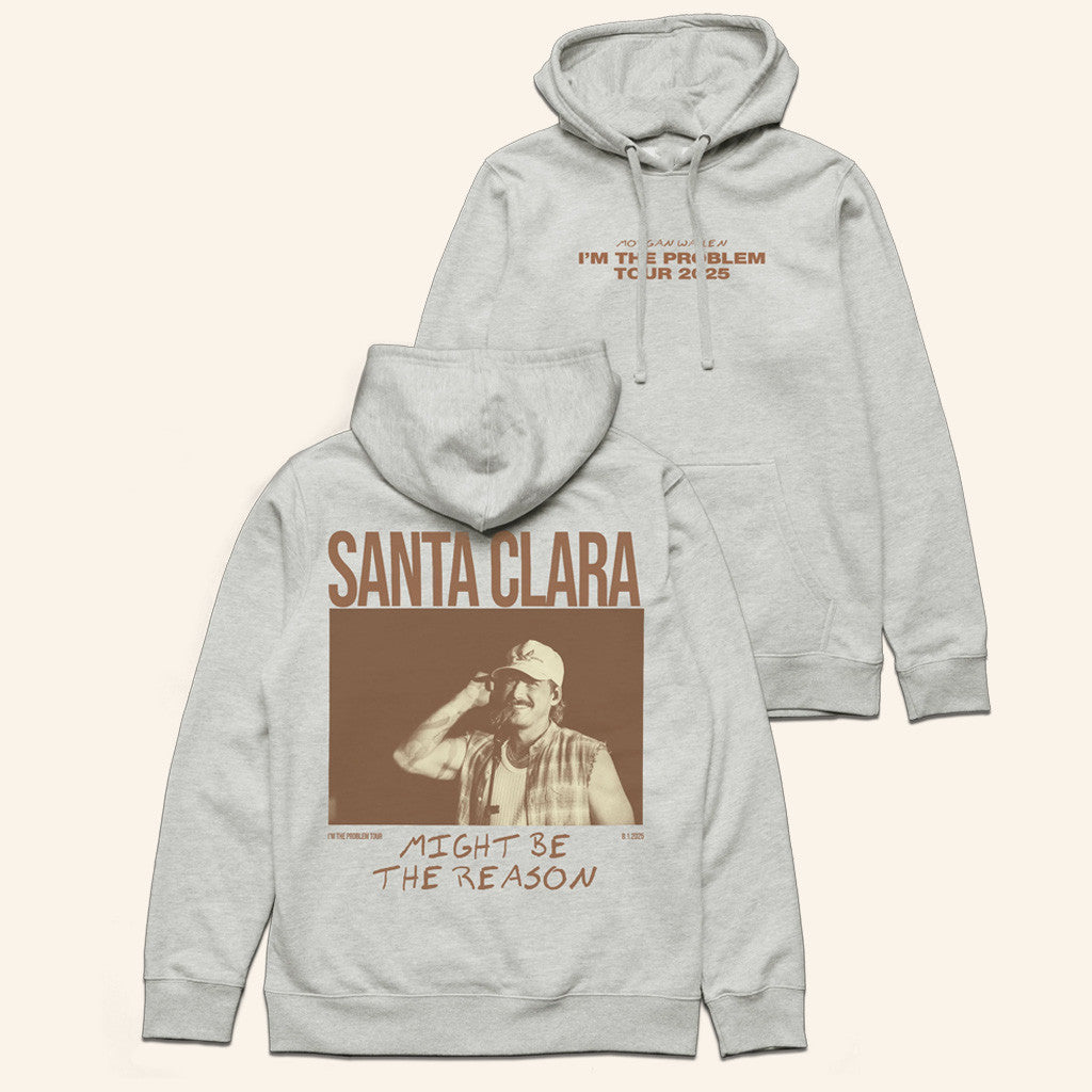 Morgan Wallen Santa Clara Merch Wallen I'm The Problem Tour Hoodie Husband Gifts Morgan Wallen Santa Clara Merch Wallen I'm The Problem Tour Hoodie Husband Gifts