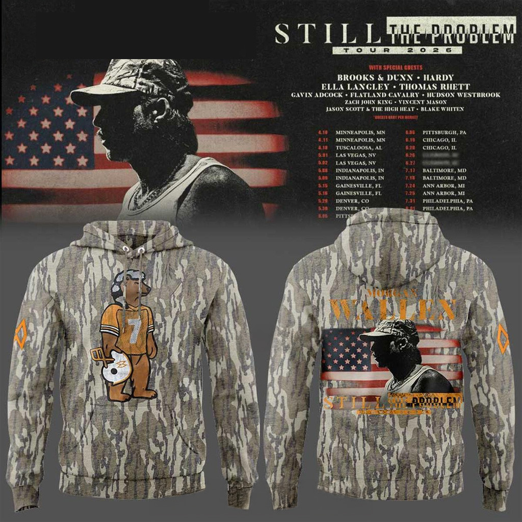 Morgan Wallen Still The Problem Tour 2026 Camo Hoodie Morgan Wallen Merch Gift For Music Fans Morgan Wallen Still The Problem Tour 2026 Camo Hoodie Morgan Wallen Merch Gift For Music Fans