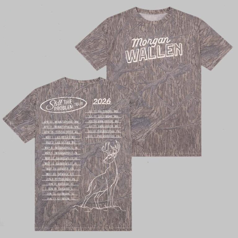 Morgan Wallen Still The Problem Tour 2026 Merch Camo T-Shirt Gift For Fans