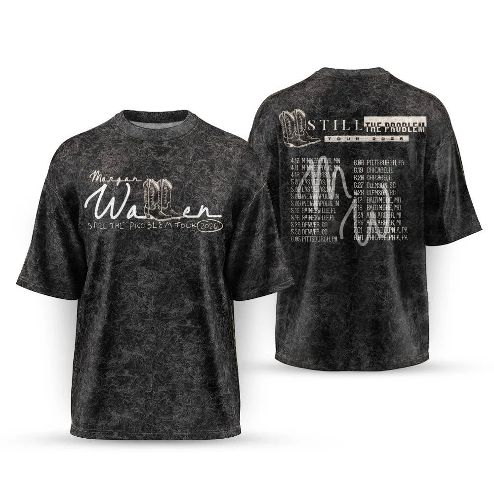 Morgan Wallen Still The Problem Tour 2026 T-Shirt Country Music Graphic Shirt Fans Gifts Ideas