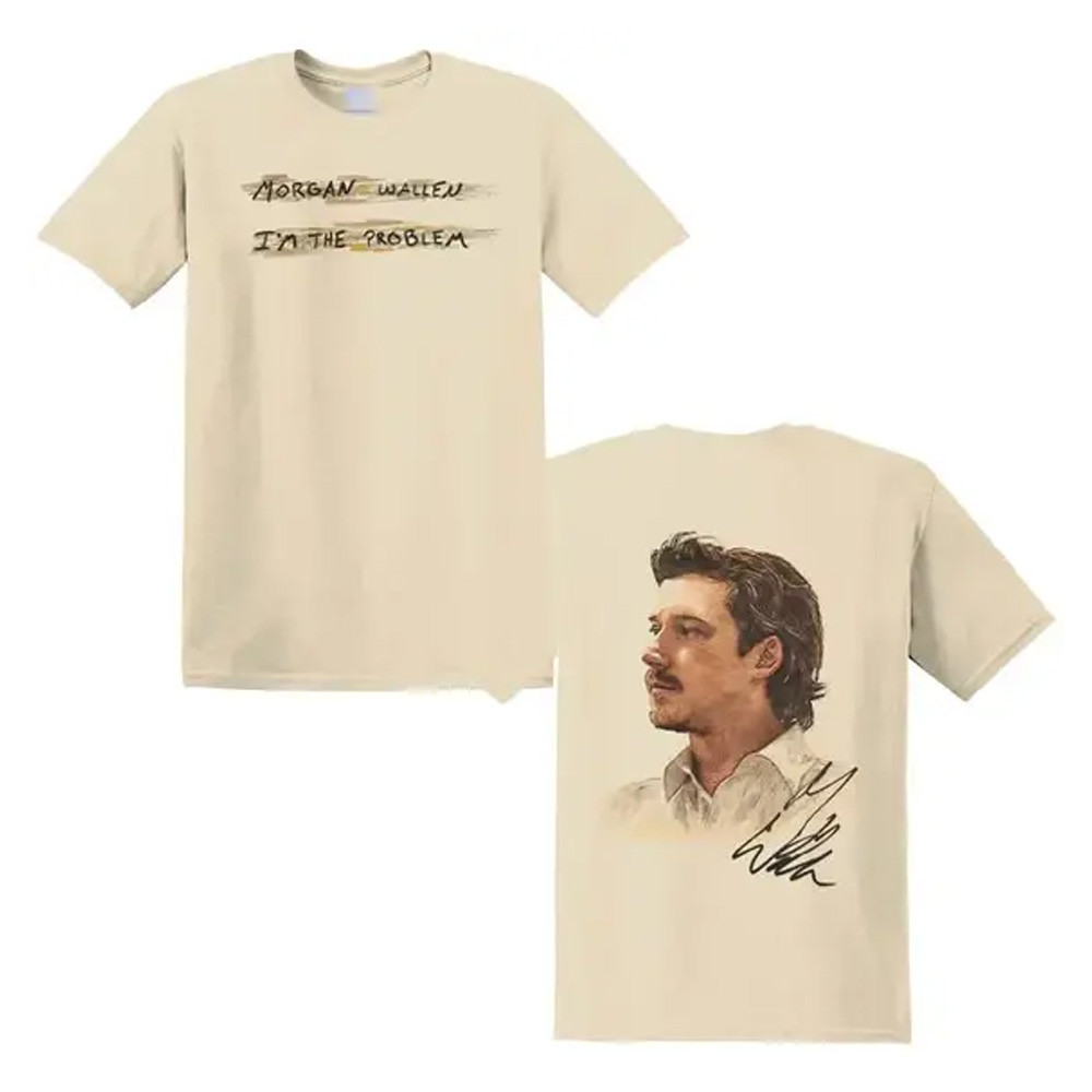 Morgan Wallen Tour 2025 Merch I'm The Problem Vintage Shirt Concert Fan Gifts For Her