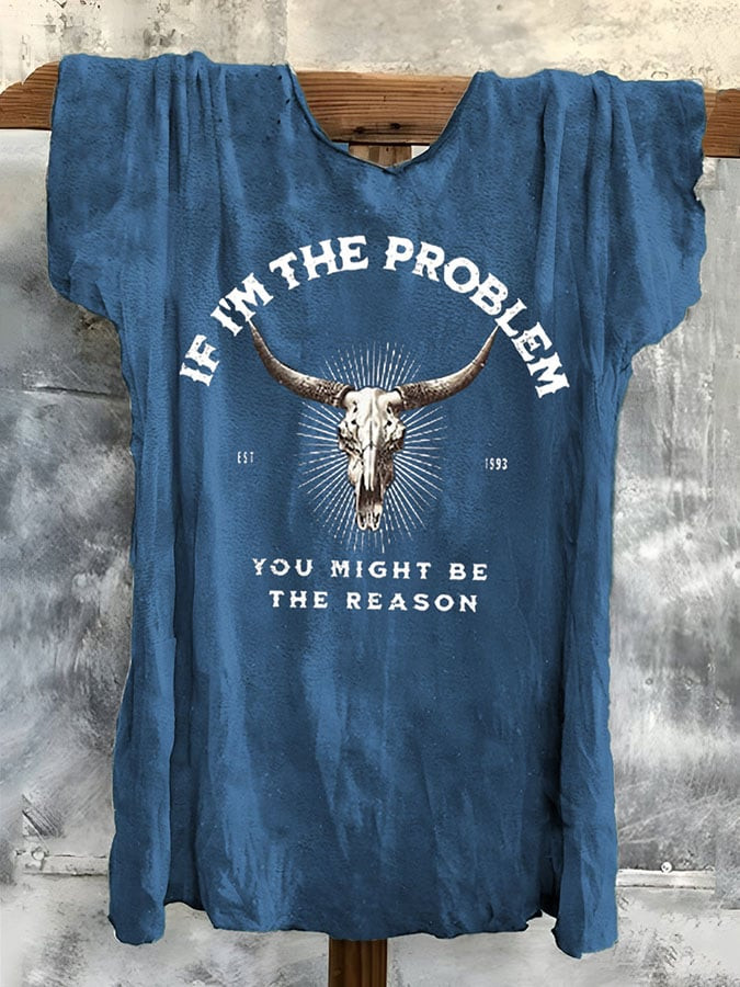 Morgan Wallen Tour 2026 Merch If There's A Problem V-Neck Shirt Unique Gifts For Sisters