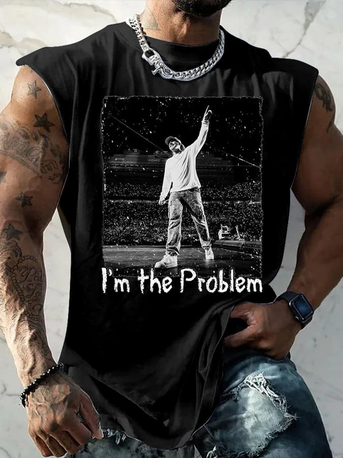 Morgan Wallen Tour 2026 Merch I'm The Problem Tank Top Music Concert Gift For Him