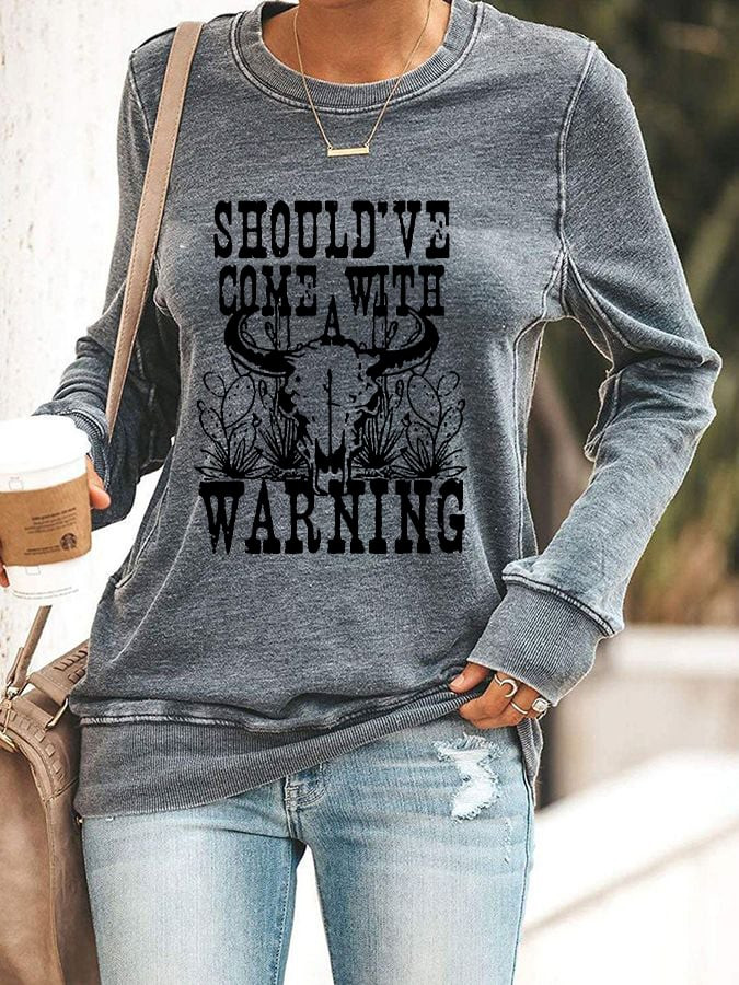 Morgan Wallen Tour 2026 Merch Should've Come With A Warning Sweatshirt Presents For Her