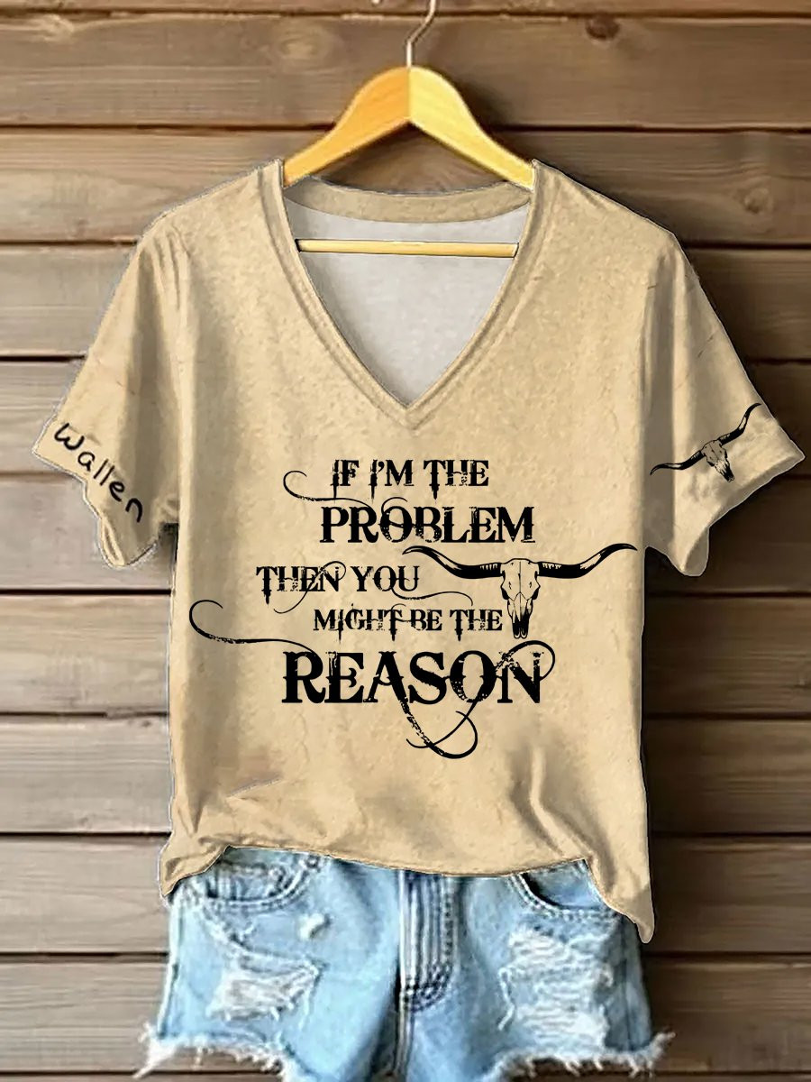 Morgan Wallen Tour 2026 Merch You Might Be The Reason V-Neck Shirt Gifts For Music Fans